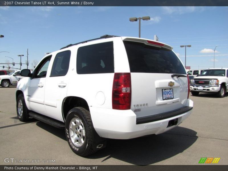 Summit White / Ebony 2007 Chevrolet Tahoe LT 4x4