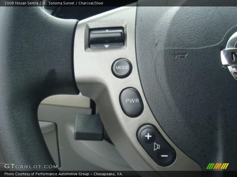 Sonoma Sunset / Charcoal/Steel 2008 Nissan Sentra 2.0