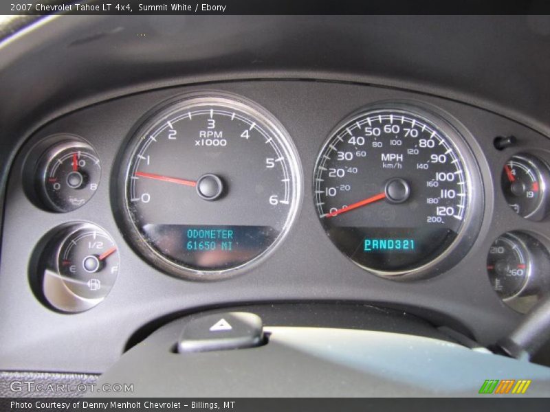 Summit White / Ebony 2007 Chevrolet Tahoe LT 4x4