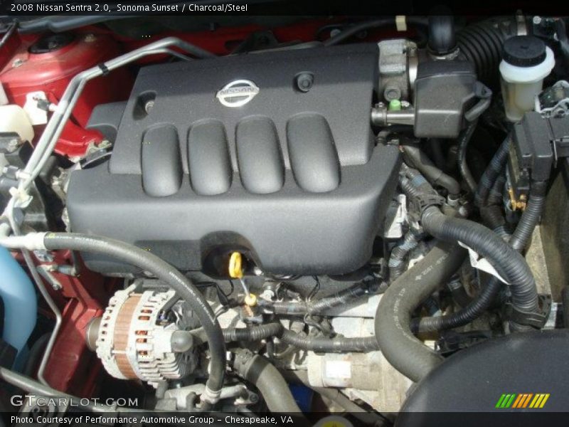 Sonoma Sunset / Charcoal/Steel 2008 Nissan Sentra 2.0