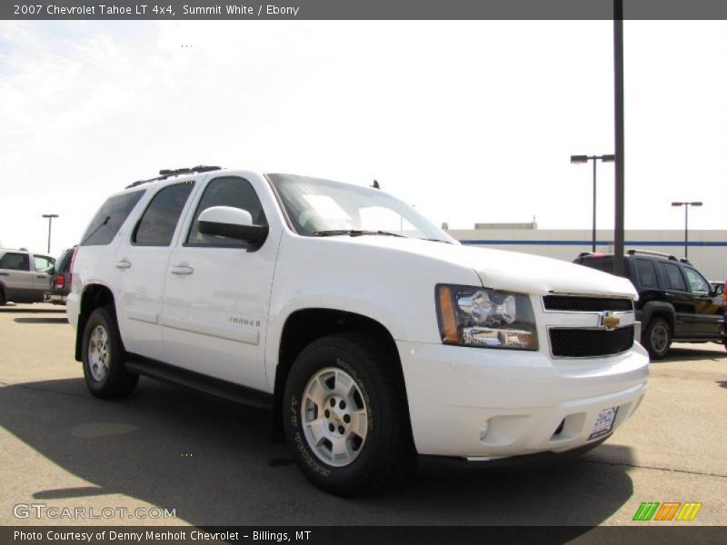 Summit White / Ebony 2007 Chevrolet Tahoe LT 4x4