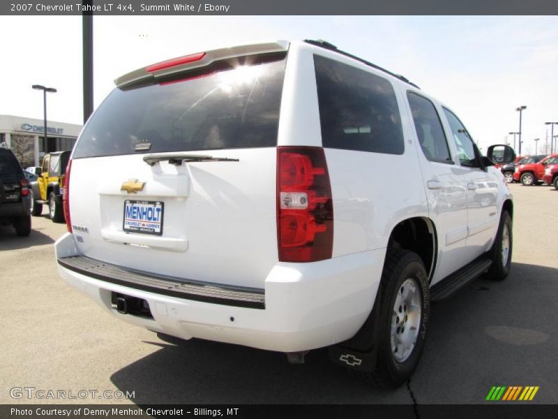 Summit White / Ebony 2007 Chevrolet Tahoe LT 4x4