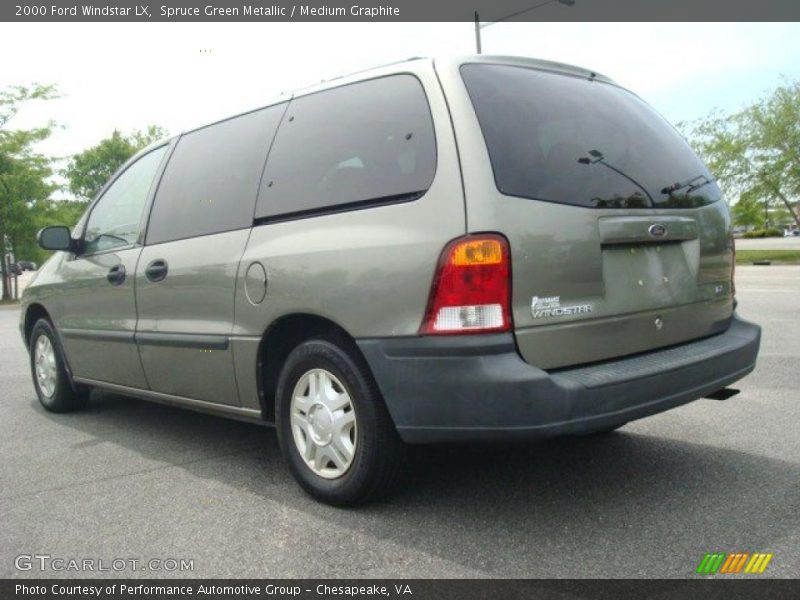 Spruce Green Metallic / Medium Graphite 2000 Ford Windstar LX