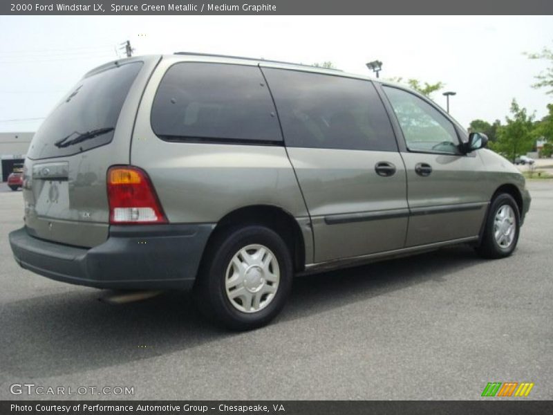 Spruce Green Metallic / Medium Graphite 2000 Ford Windstar LX