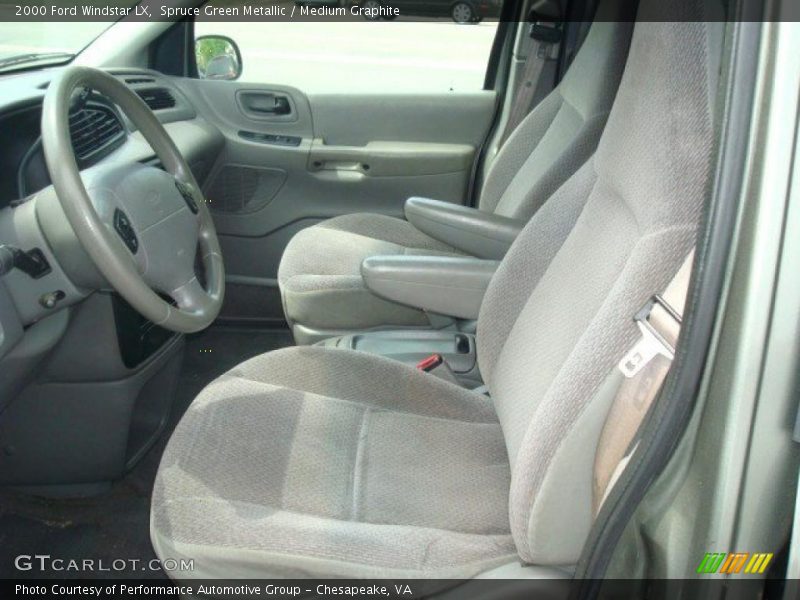 Spruce Green Metallic / Medium Graphite 2000 Ford Windstar LX