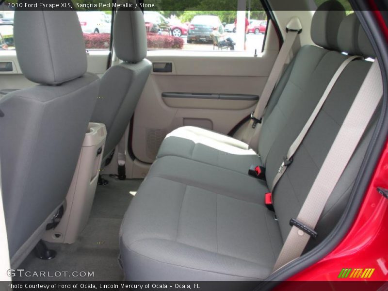 Sangria Red Metallic / Stone 2010 Ford Escape XLS