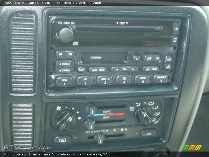 Spruce Green Metallic / Medium Graphite 2000 Ford Windstar LX