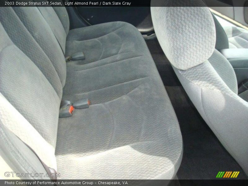 Light Almond Pearl / Dark Slate Gray 2003 Dodge Stratus SXT Sedan