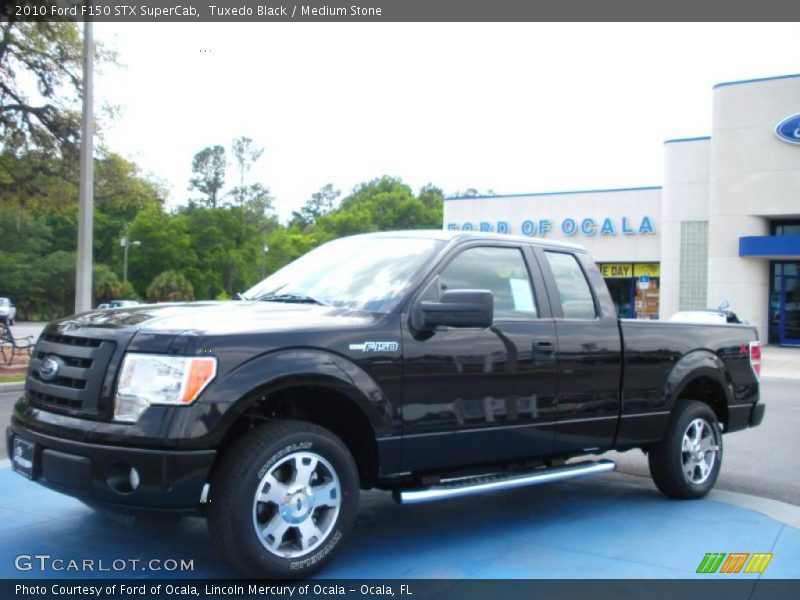 Tuxedo Black / Medium Stone 2010 Ford F150 STX SuperCab