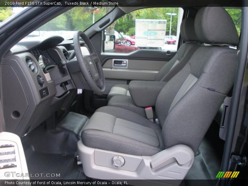 Tuxedo Black / Medium Stone 2010 Ford F150 STX SuperCab