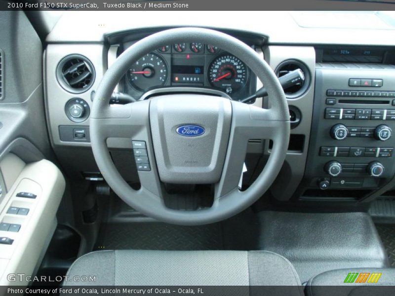 Tuxedo Black / Medium Stone 2010 Ford F150 STX SuperCab