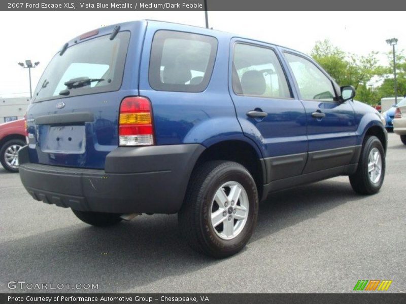 Vista Blue Metallic / Medium/Dark Pebble 2007 Ford Escape XLS