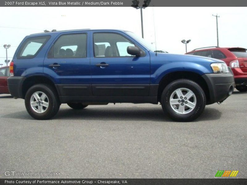 Vista Blue Metallic / Medium/Dark Pebble 2007 Ford Escape XLS