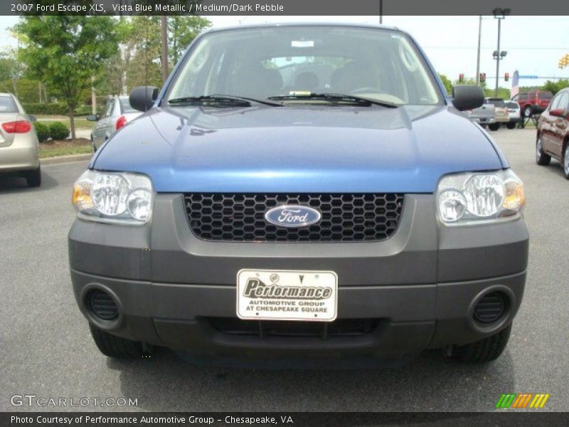 Vista Blue Metallic / Medium/Dark Pebble 2007 Ford Escape XLS