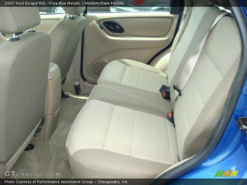 Vista Blue Metallic / Medium/Dark Pebble 2007 Ford Escape XLS