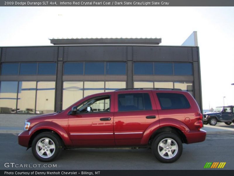 Inferno Red Crystal Pearl Coat / Dark Slate Gray/Light Slate Gray 2009 Dodge Durango SLT 4x4