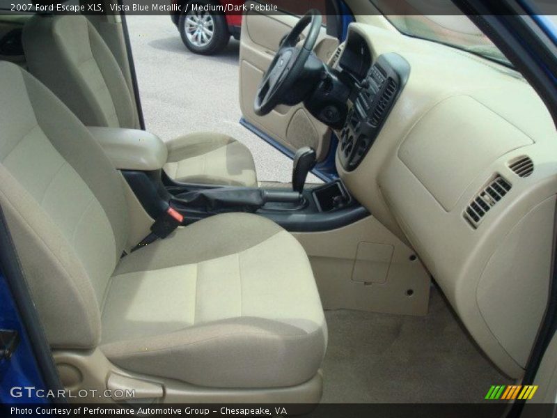 Vista Blue Metallic / Medium/Dark Pebble 2007 Ford Escape XLS