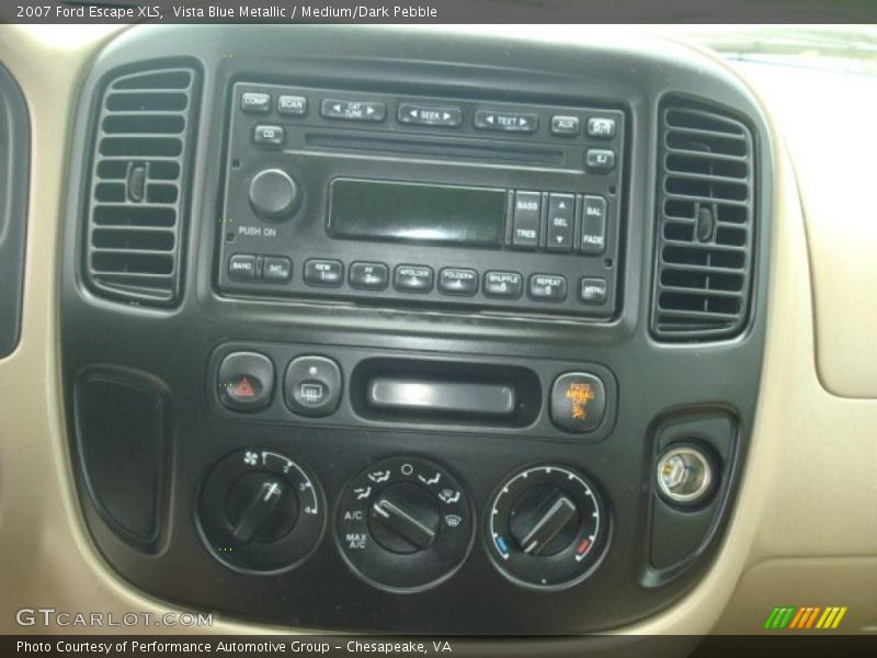 Vista Blue Metallic / Medium/Dark Pebble 2007 Ford Escape XLS