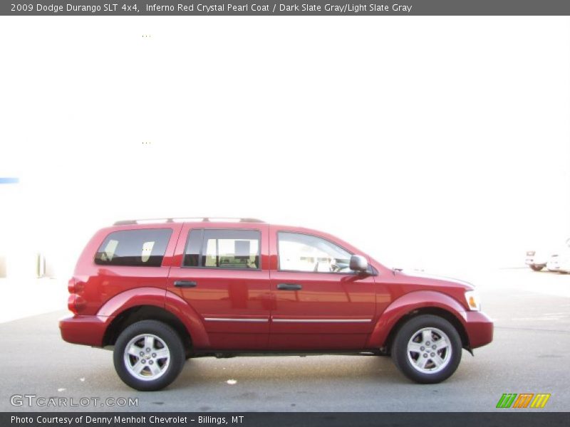 Inferno Red Crystal Pearl Coat / Dark Slate Gray/Light Slate Gray 2009 Dodge Durango SLT 4x4