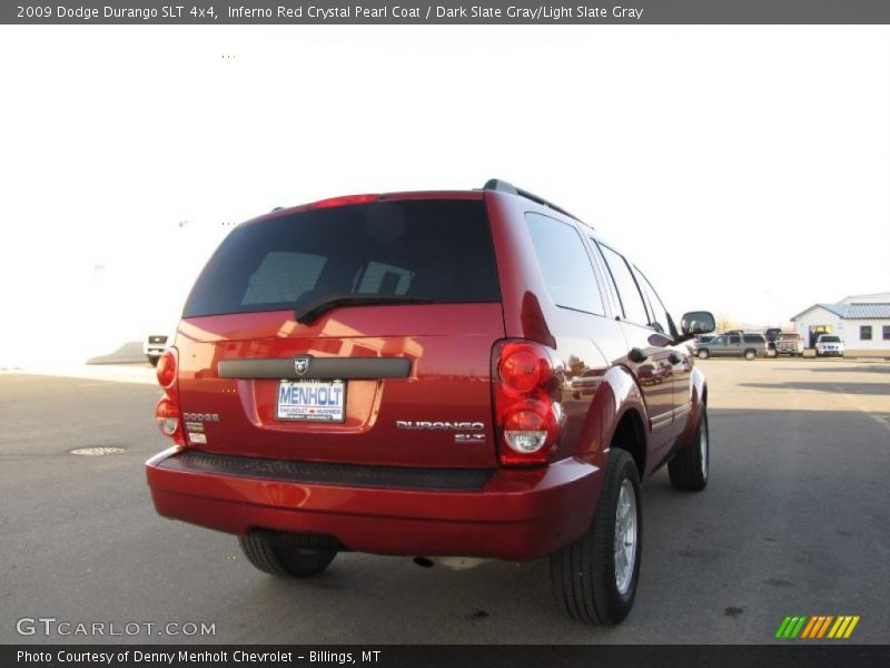 Inferno Red Crystal Pearl Coat / Dark Slate Gray/Light Slate Gray 2009 Dodge Durango SLT 4x4