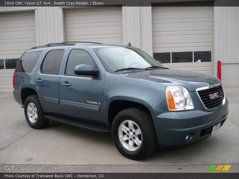 Stealth Gray Metallic / Ebony 2009 GMC Yukon SLT 4x4