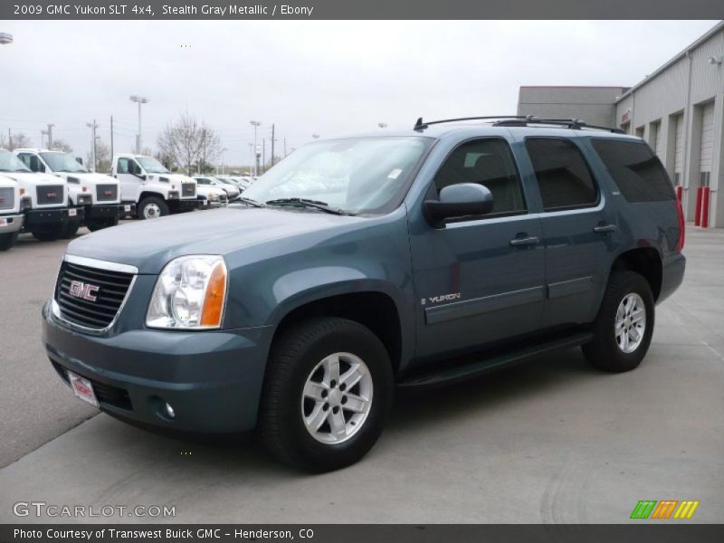 Stealth Gray Metallic / Ebony 2009 GMC Yukon SLT 4x4