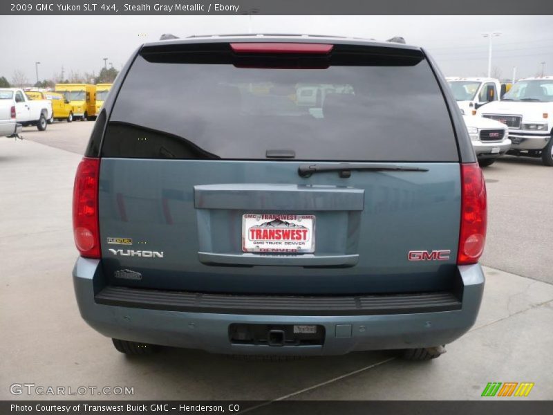 Stealth Gray Metallic / Ebony 2009 GMC Yukon SLT 4x4