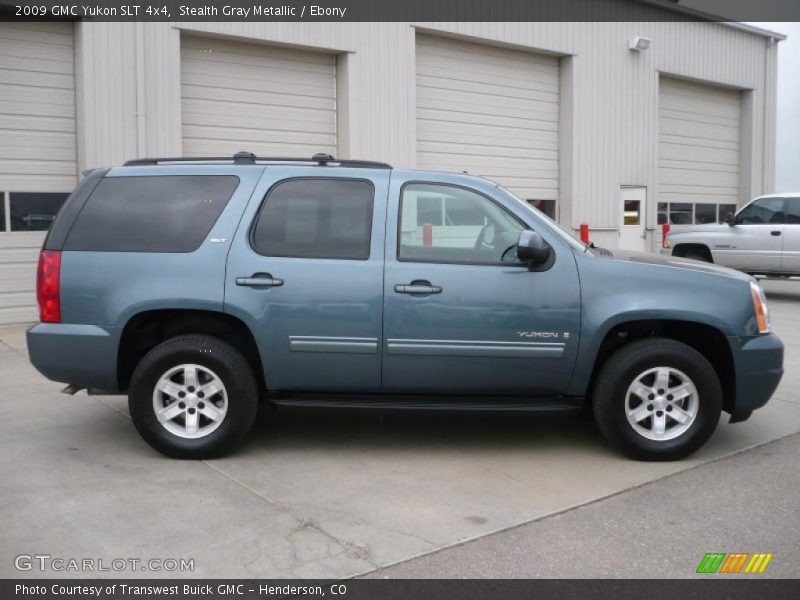 Stealth Gray Metallic / Ebony 2009 GMC Yukon SLT 4x4