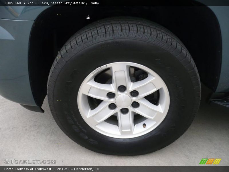 Stealth Gray Metallic / Ebony 2009 GMC Yukon SLT 4x4