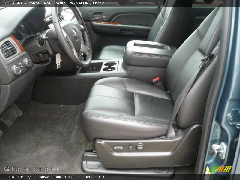 Stealth Gray Metallic / Ebony 2009 GMC Yukon SLT 4x4