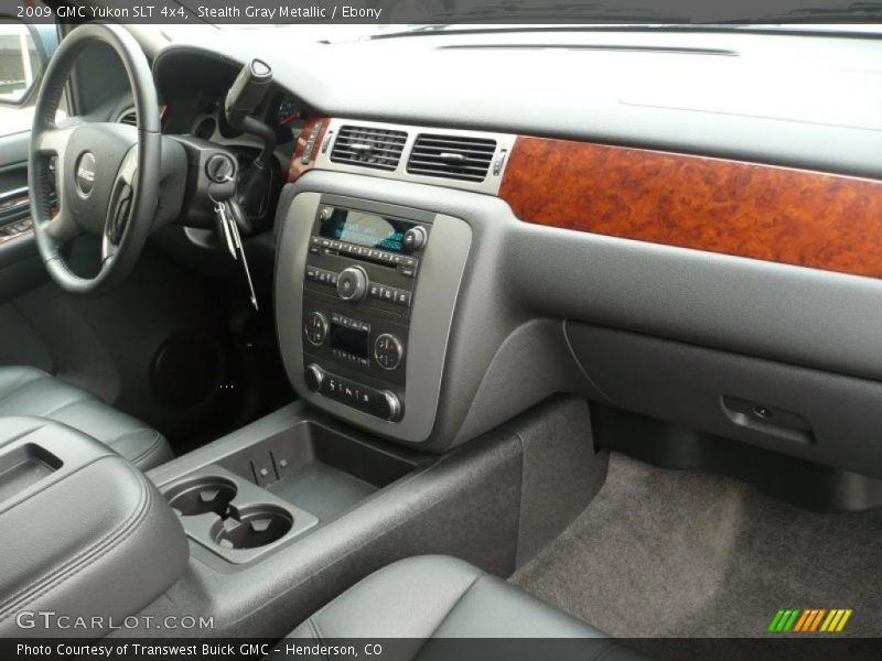 Stealth Gray Metallic / Ebony 2009 GMC Yukon SLT 4x4