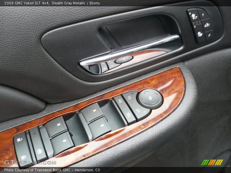 Stealth Gray Metallic / Ebony 2009 GMC Yukon SLT 4x4