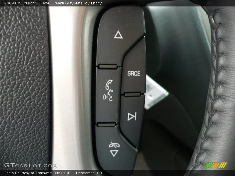 Stealth Gray Metallic / Ebony 2009 GMC Yukon SLT 4x4