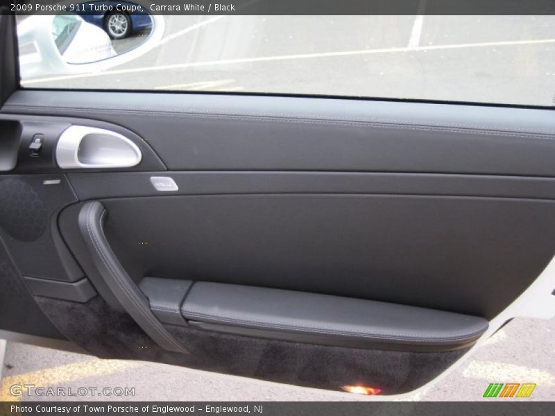 Carrara White / Black 2009 Porsche 911 Turbo Coupe