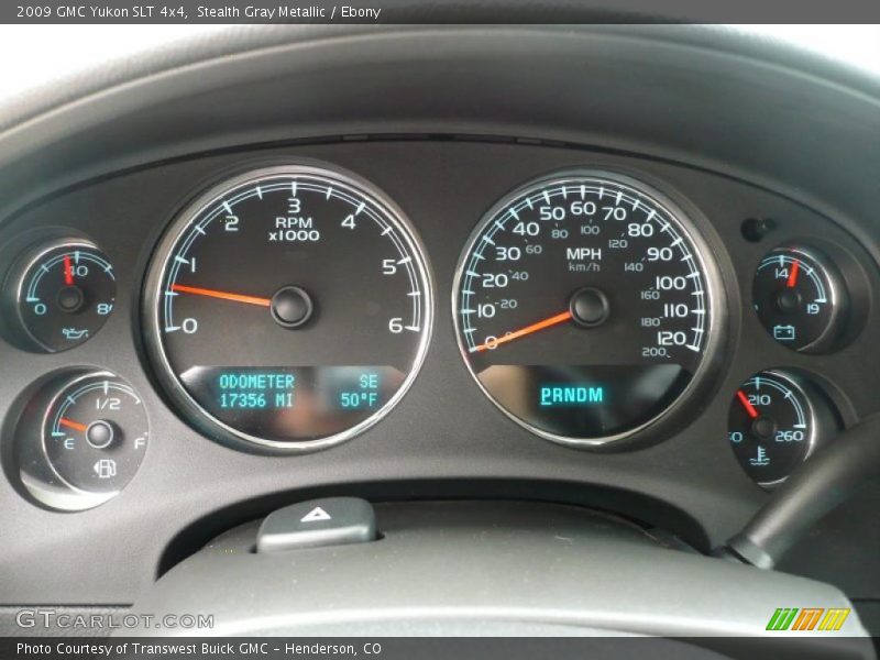 Stealth Gray Metallic / Ebony 2009 GMC Yukon SLT 4x4