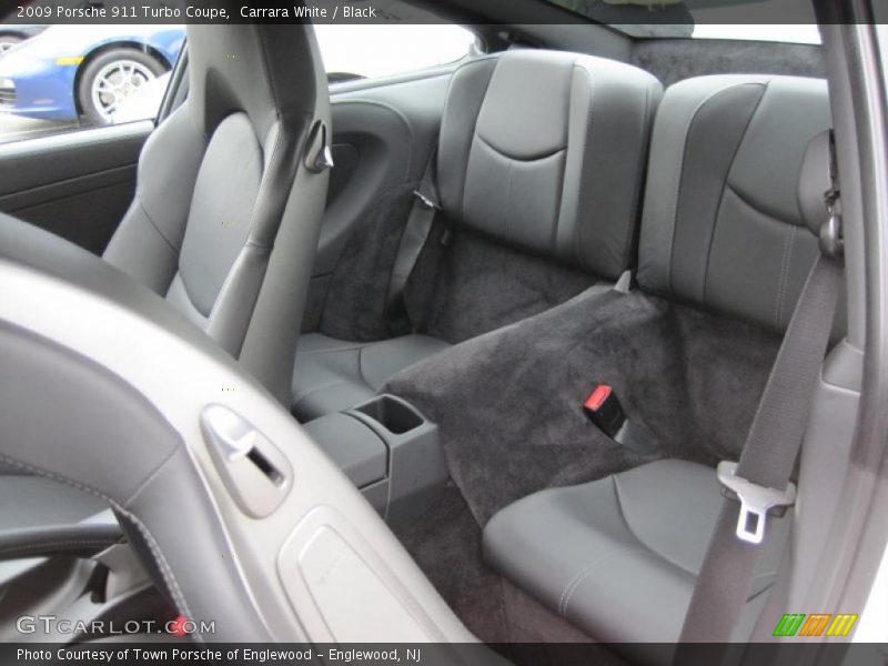 Carrara White / Black 2009 Porsche 911 Turbo Coupe