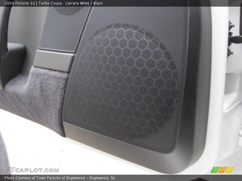 Carrara White / Black 2009 Porsche 911 Turbo Coupe