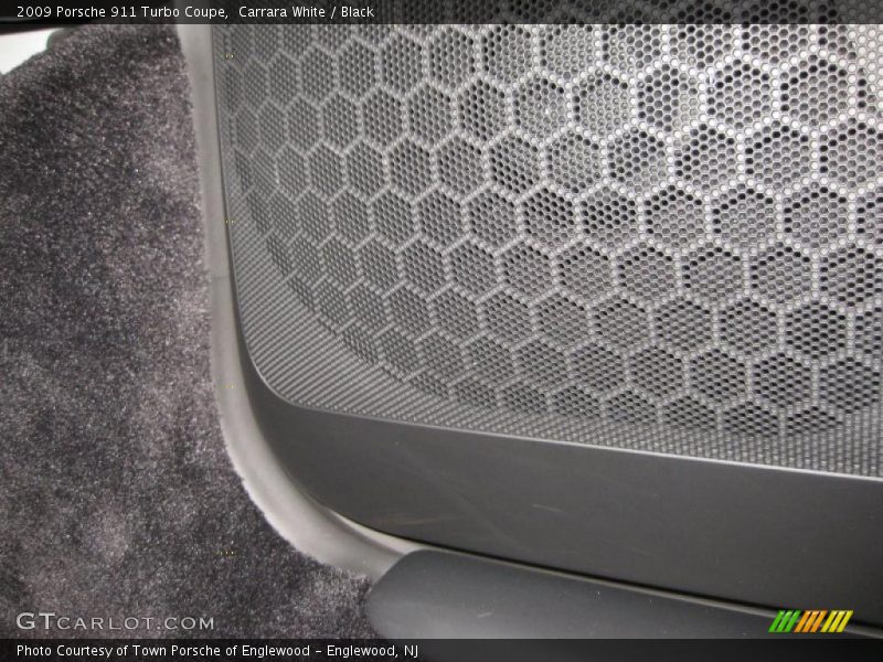 Carrara White / Black 2009 Porsche 911 Turbo Coupe
