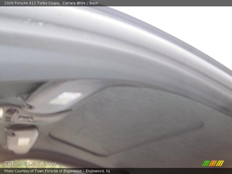 Carrara White / Black 2009 Porsche 911 Turbo Coupe