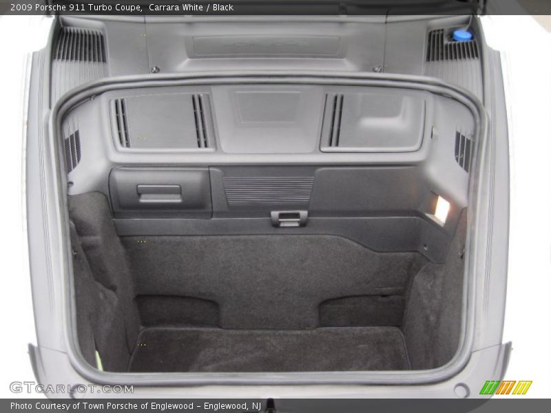 Carrara White / Black 2009 Porsche 911 Turbo Coupe
