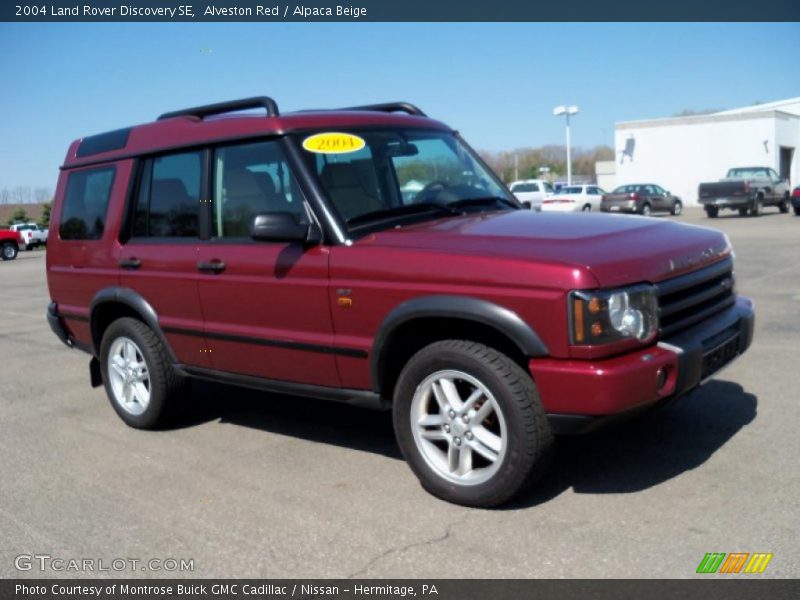 Alveston Red / Alpaca Beige 2004 Land Rover Discovery SE
