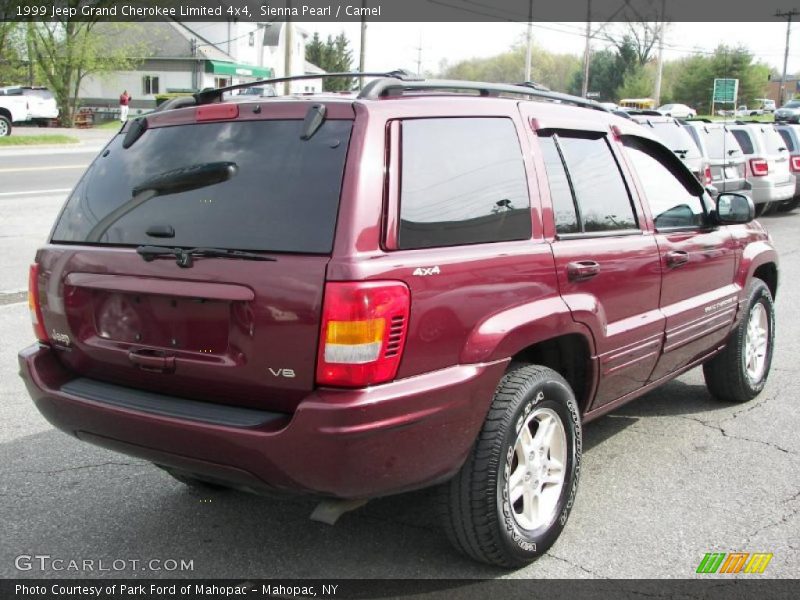 Sienna Pearl / Camel 1999 Jeep Grand Cherokee Limited 4x4