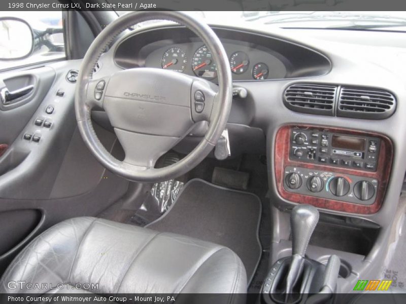 Dark Slate Pearl / Agate 1998 Chrysler Cirrus LXi