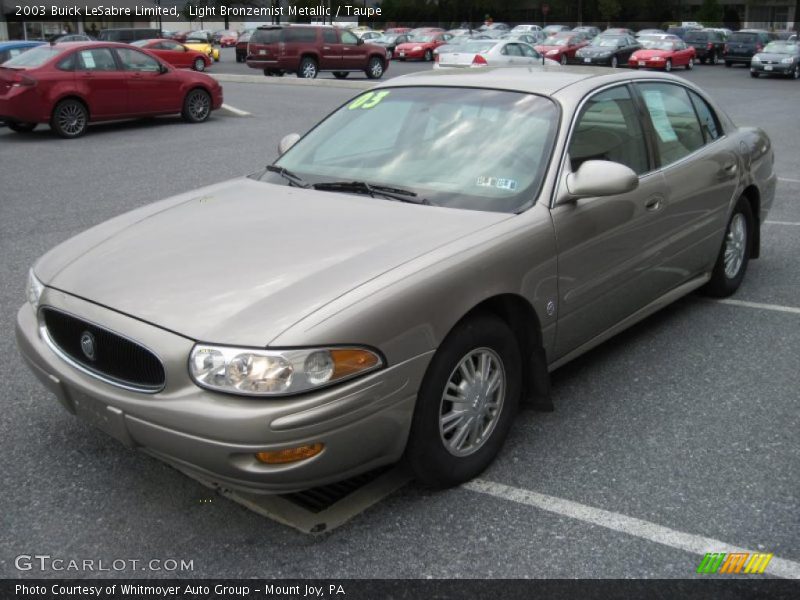 Light Bronzemist Metallic / Taupe 2003 Buick LeSabre Limited