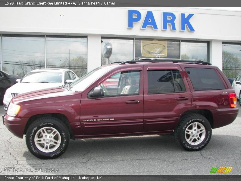 Sienna Pearl / Camel 1999 Jeep Grand Cherokee Limited 4x4