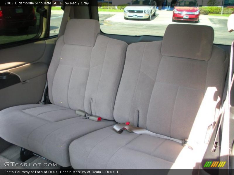 Ruby Red / Gray 2003 Oldsmobile Silhouette GL