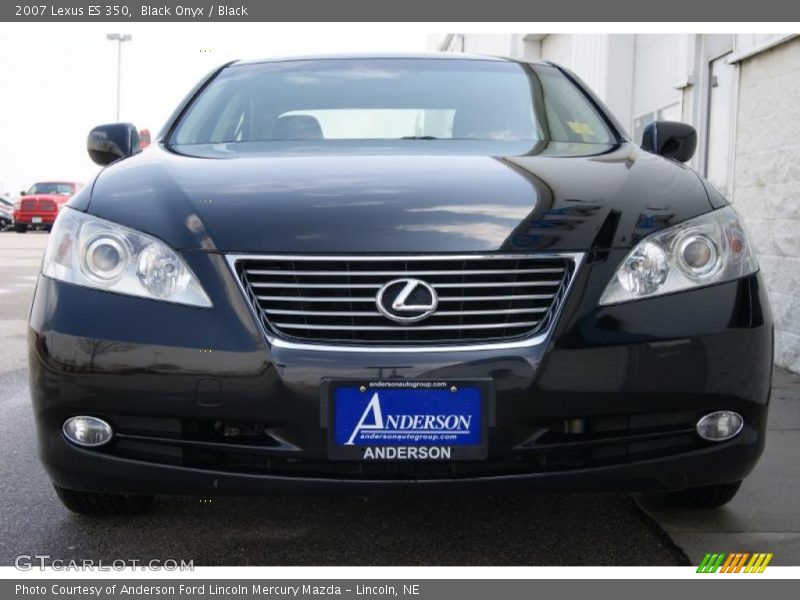 Black Onyx / Black 2007 Lexus ES 350