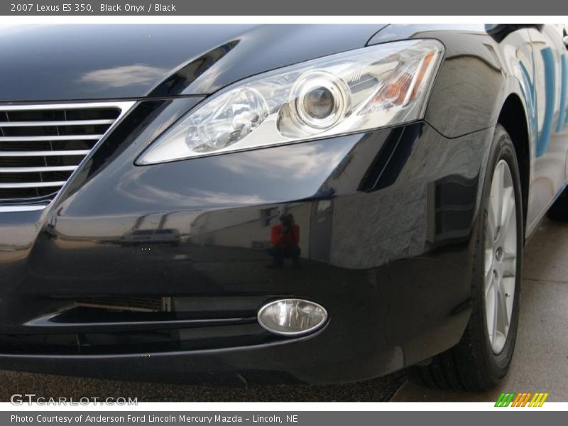 Black Onyx / Black 2007 Lexus ES 350