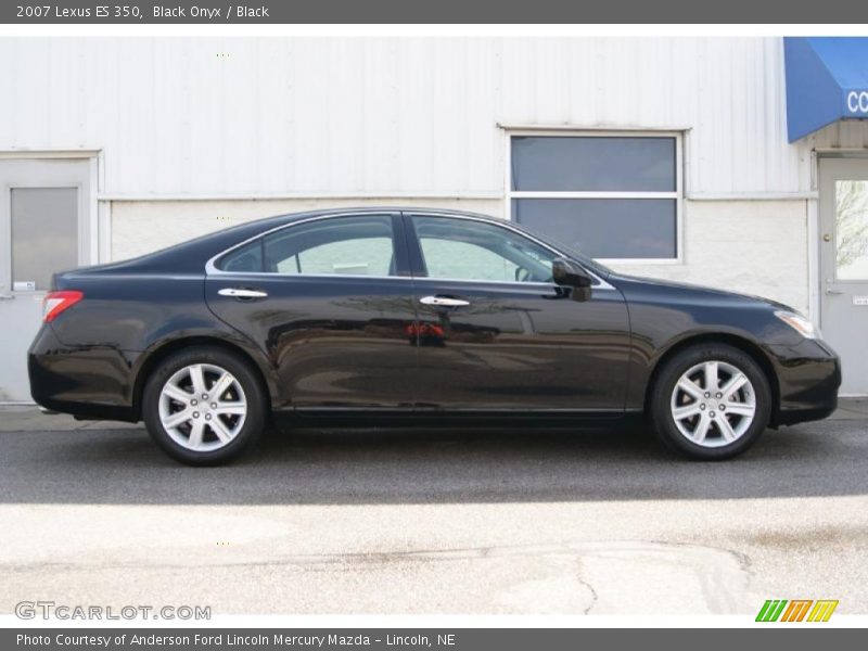 Black Onyx / Black 2007 Lexus ES 350