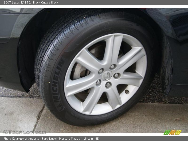 Black Onyx / Black 2007 Lexus ES 350